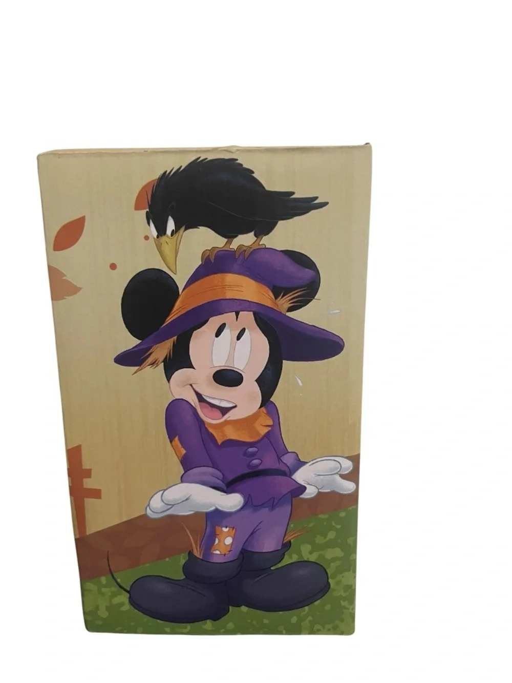 Disney Mickey & Minnie Thanksgiving Turkey Ceramic Salt & Pepper Shakers NIB
